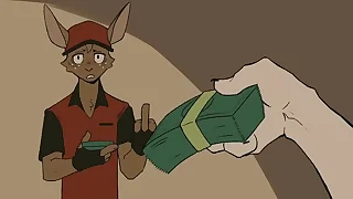 In the open furry sucking dick for money - Mawarisaka3